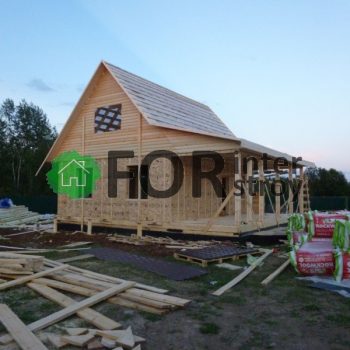 Строительство домов в Томске под ключ цены. Каркасные дома под усадку, доступные цены.
